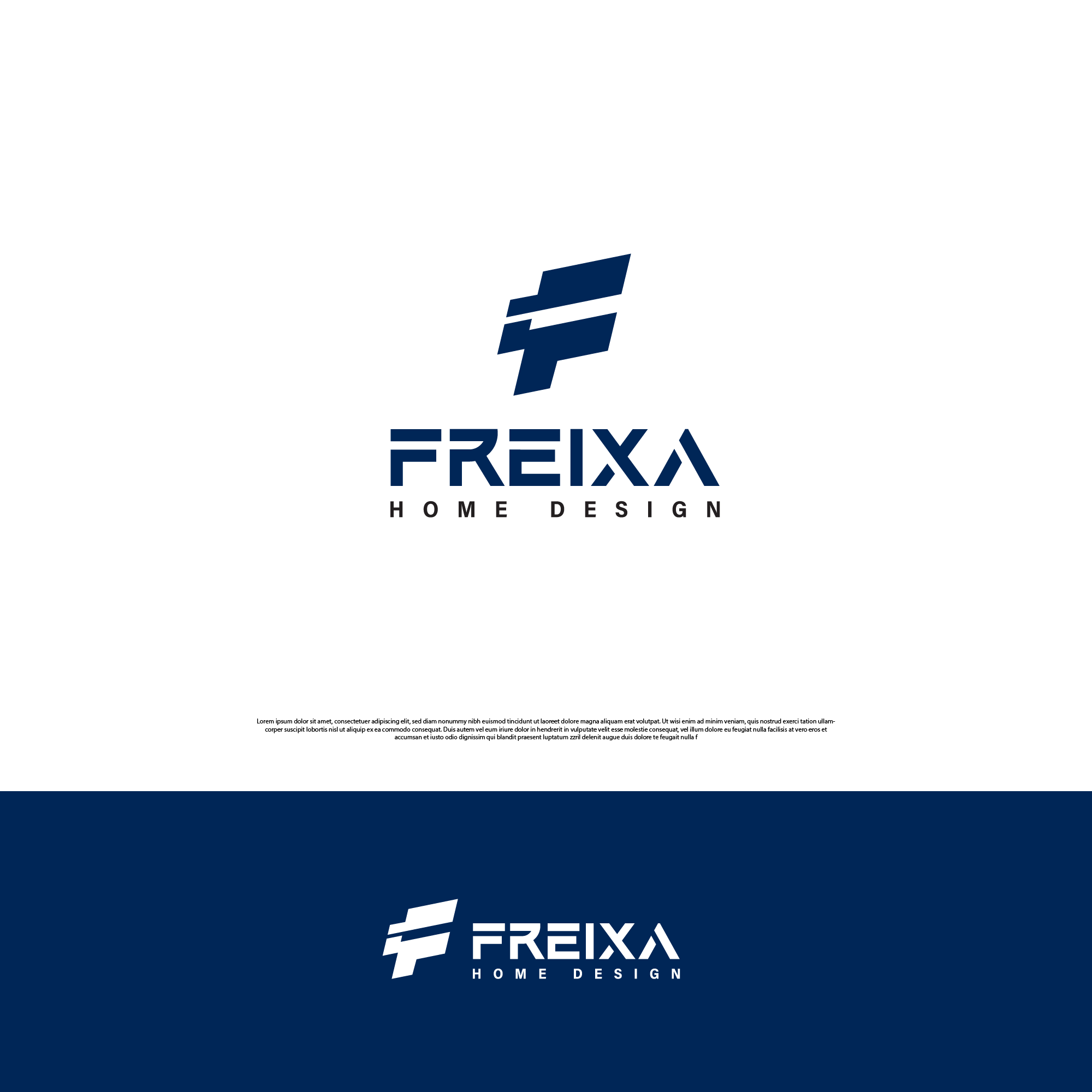 Logo Design by Grapismo Brand Studio for Freixa Home Design, LLC | Design #28944907