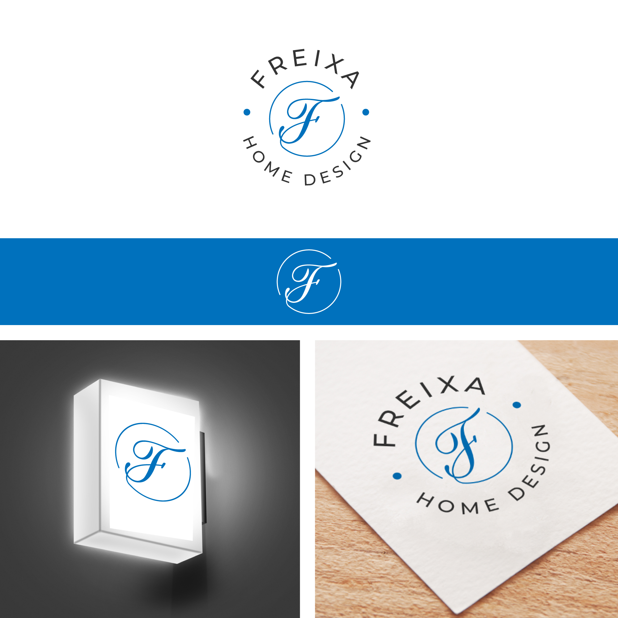 Logo Design by webeezine for Freixa Home Design, LLC | Design #28954986