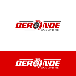 Deronde Tire Supply Inc. | Logo Design by SanaPixel