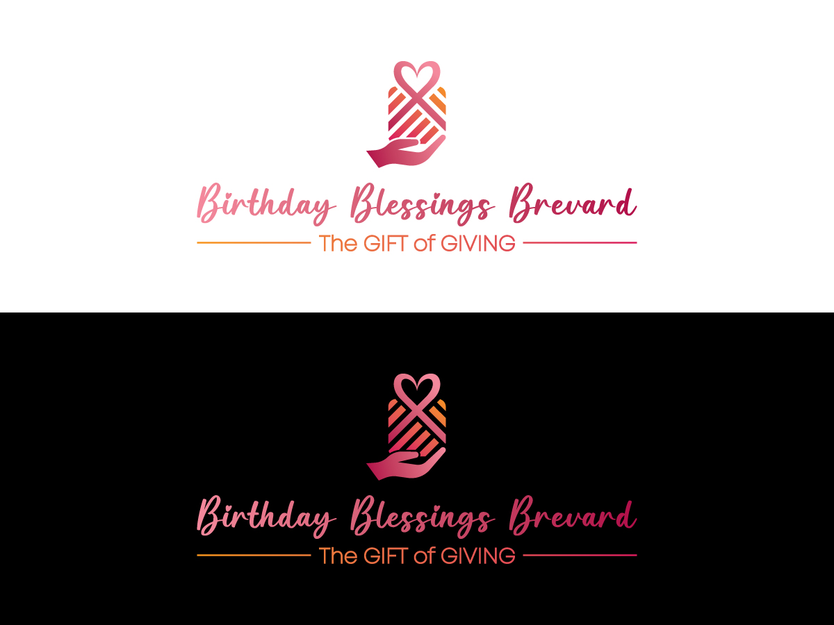 Logo Design by 439 Creations for Birthday Blessings Brevard | Design #28950995