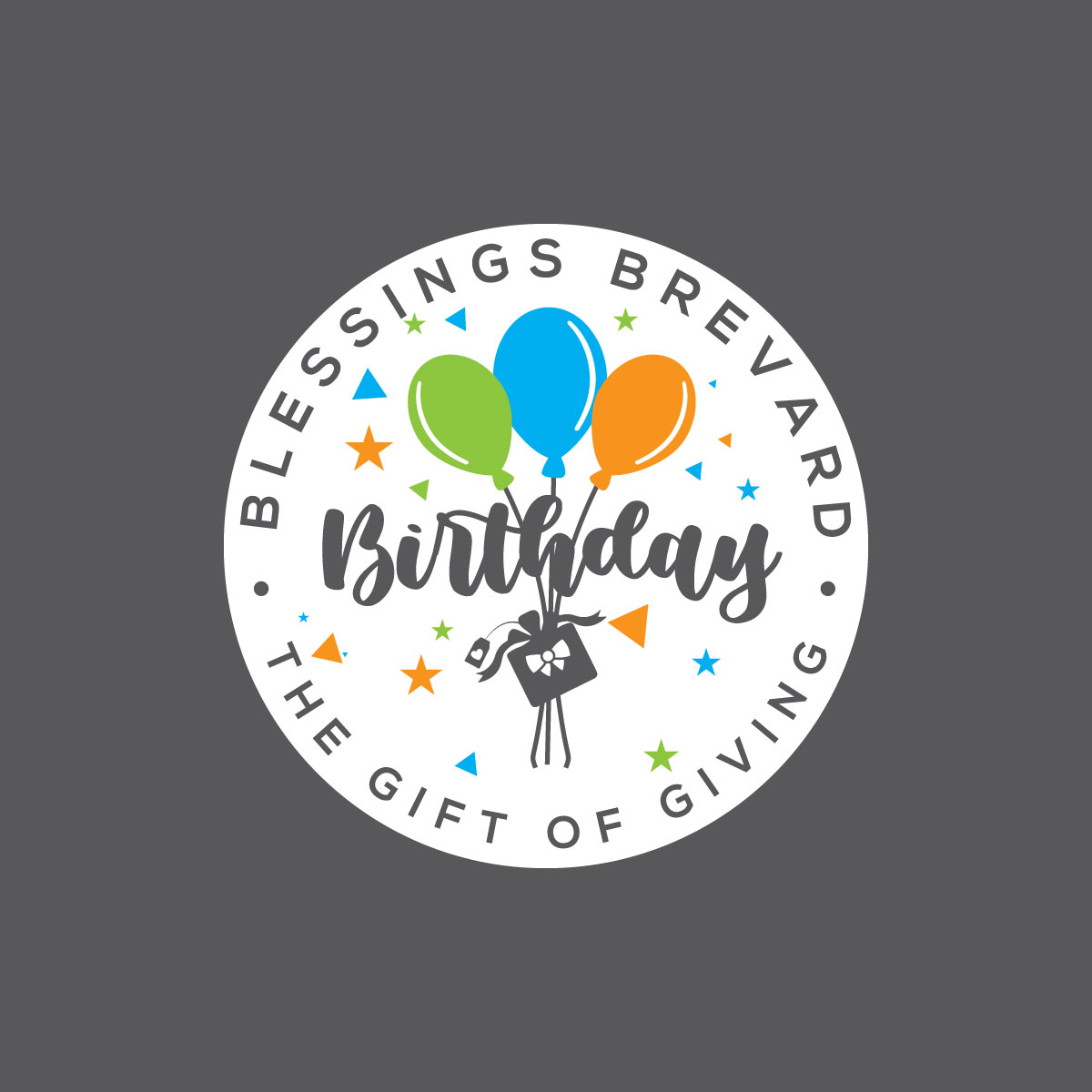 Logo Design by Rosalie.. for Birthday Blessings Brevard | Design #28950933