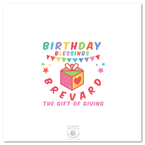 Logo Design by Sujit Banerjee for Birthday Blessings Brevard | Design: #28949388