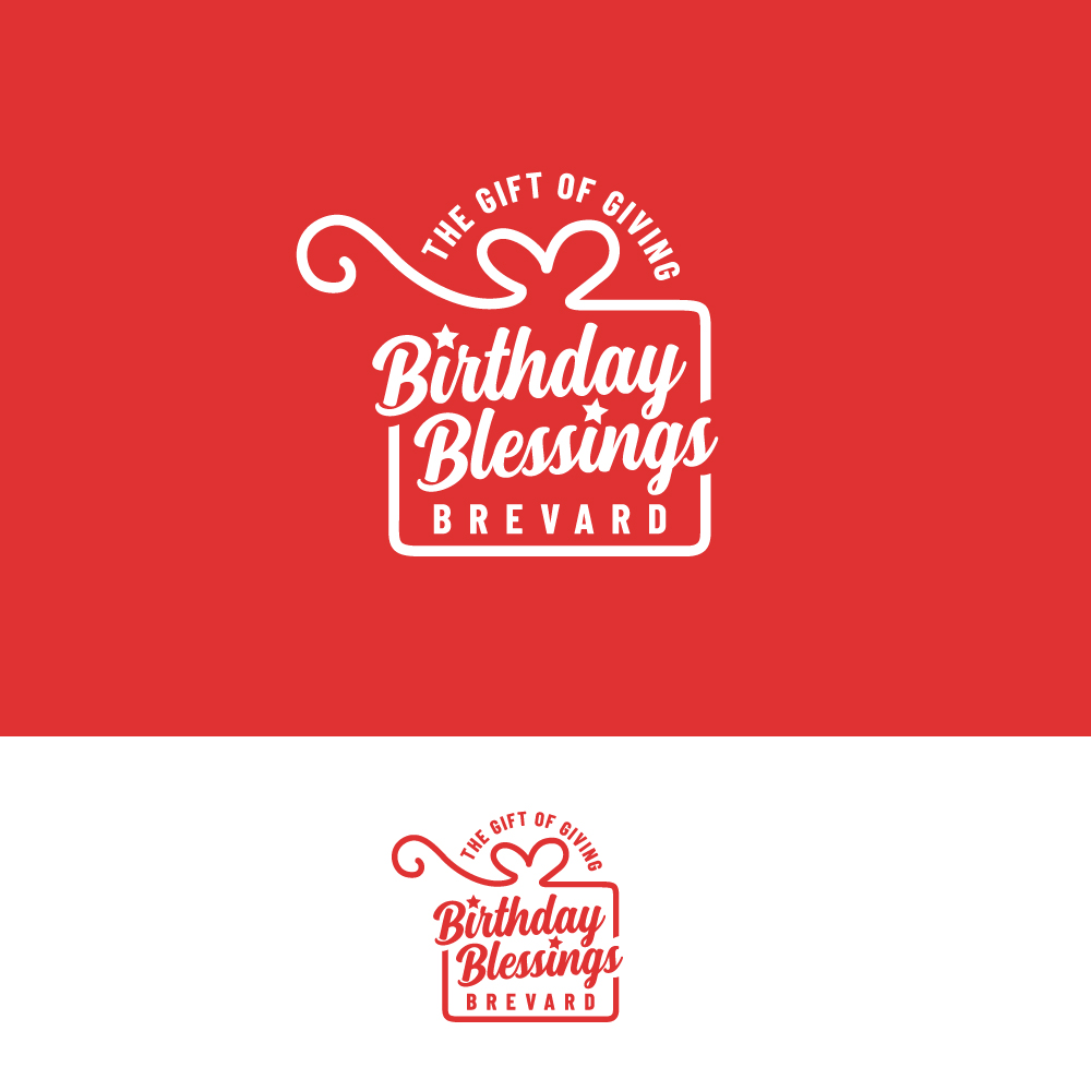 Logo Design by Sujit Banerjee for Birthday Blessings Brevard | Design #28949390