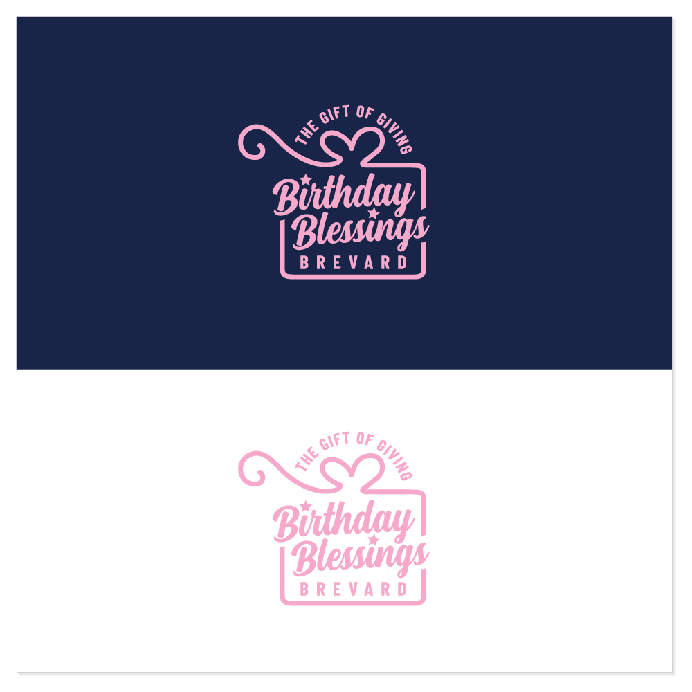 Logo Design by Sujit Banerjee for Birthday Blessings Brevard | Design #29021041