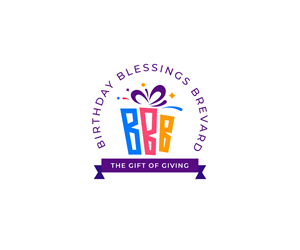 Logo Design by ecorokerz for Birthday Blessings Brevard | Design: #28962943