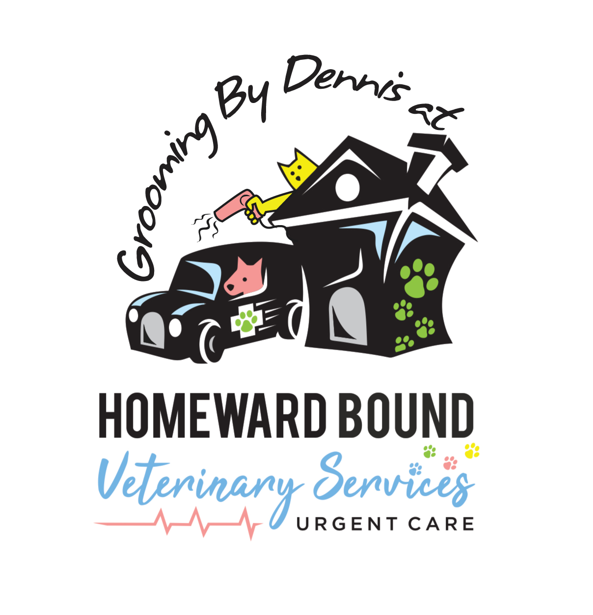 Logo Design by LogoPoko for Homeward Bound Mobile Veterinary Services | Design #28951142