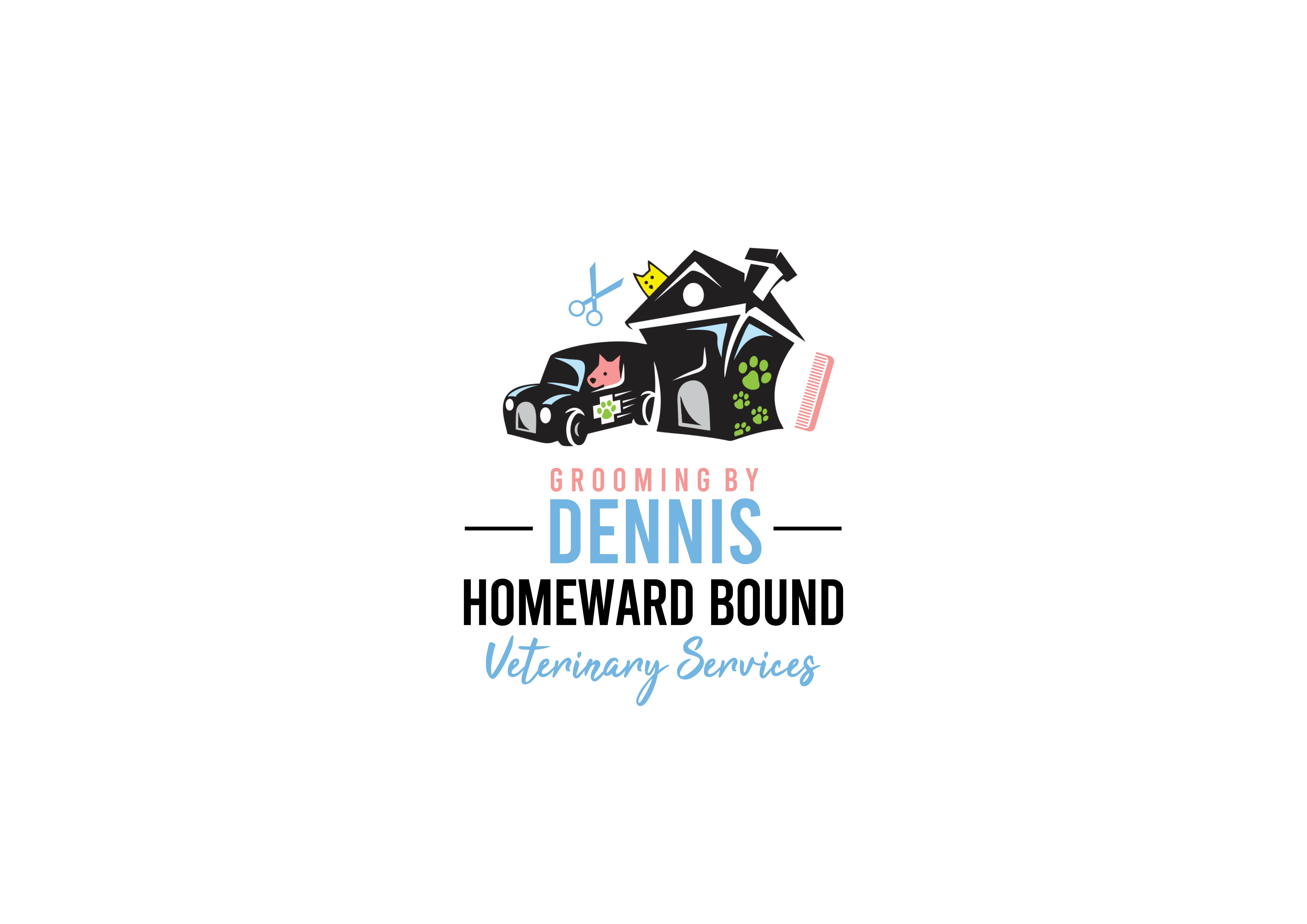 Logo Design by graphics1 for Homeward Bound Mobile Veterinary Services | Design #28987378