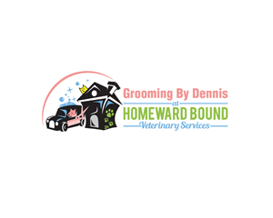 Logo-Design von Rubia@ für Homeward Bound Mobile Veterinary Services | Design: #28954558