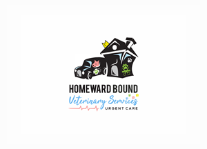 Logo-Design von Adeikhan für Homeward Bound Mobile Veterinary Services | Design: #28986519