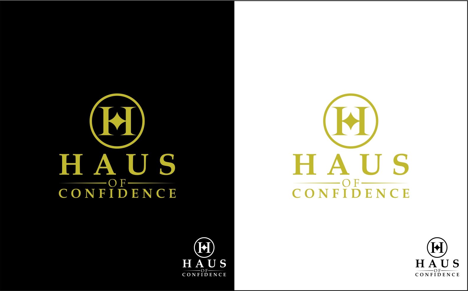 Logo Design by GI ART for Haus of Confidence | Design #28987399