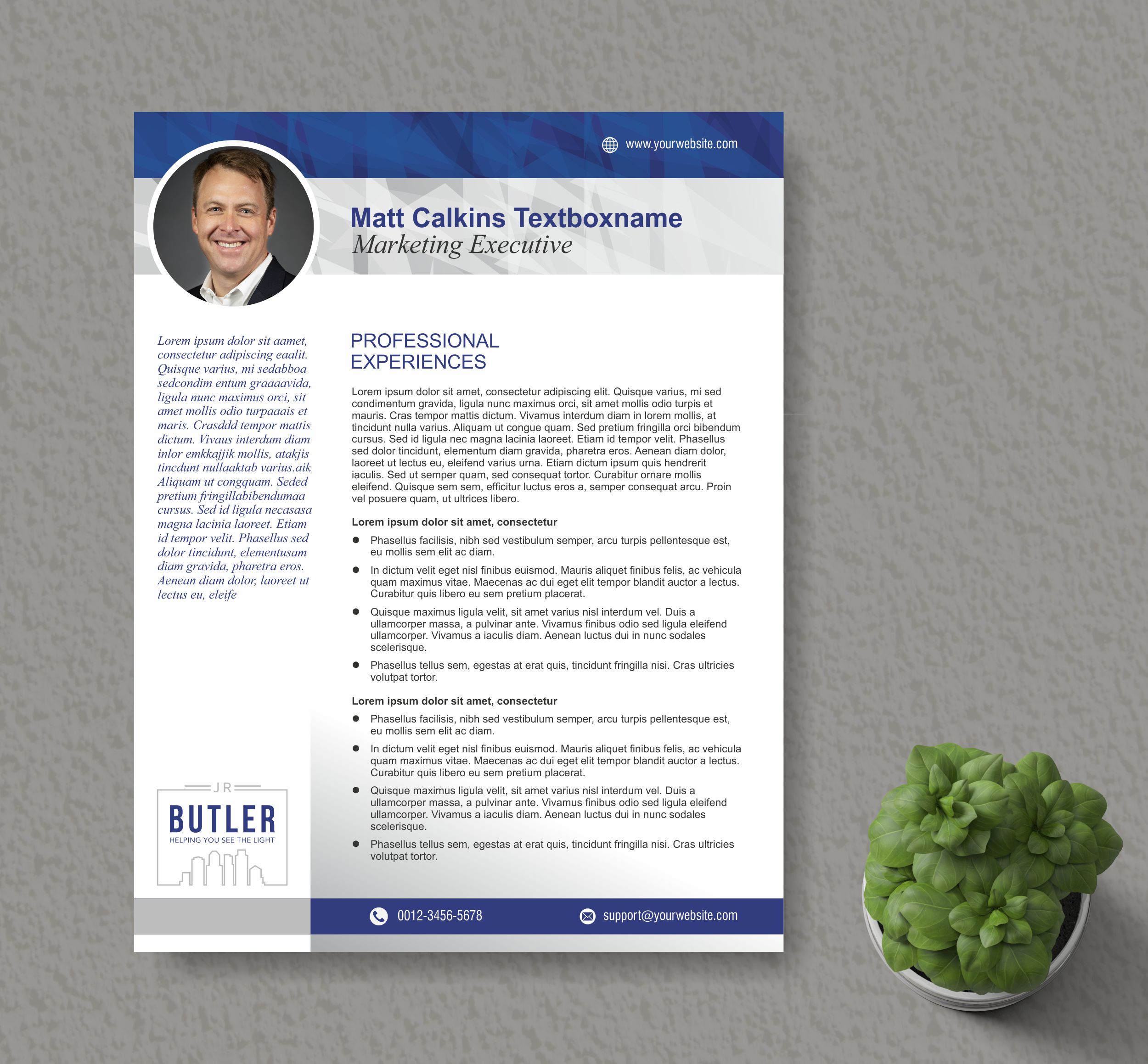 Word Template Design by nng for this project | Design #28952762