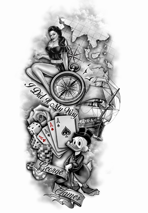 Tattoo Design by Jezzus
