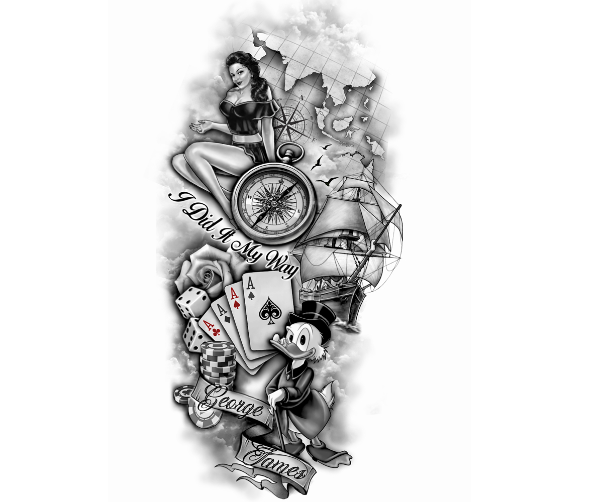 Tattoo-Design von Jezzus für dieses Projekt | Design #28982068