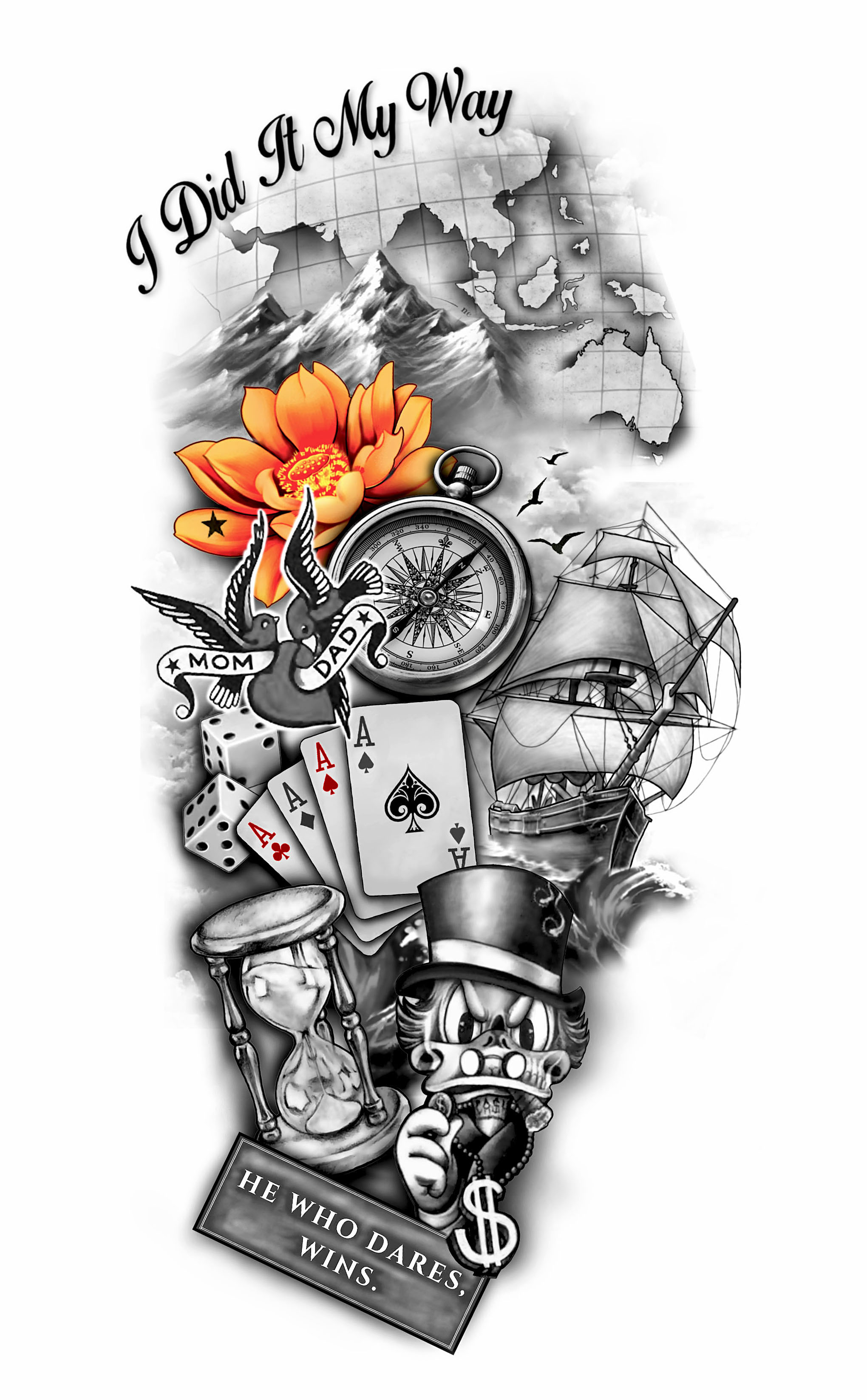 Tattoo-Design von Jezzus für dieses Projekt | Design #29006514