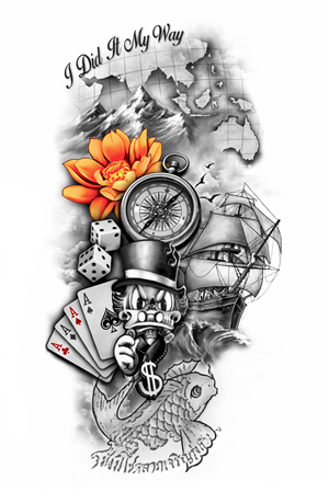 Tattoo Design by Jezzus for this project | Design: #29016666