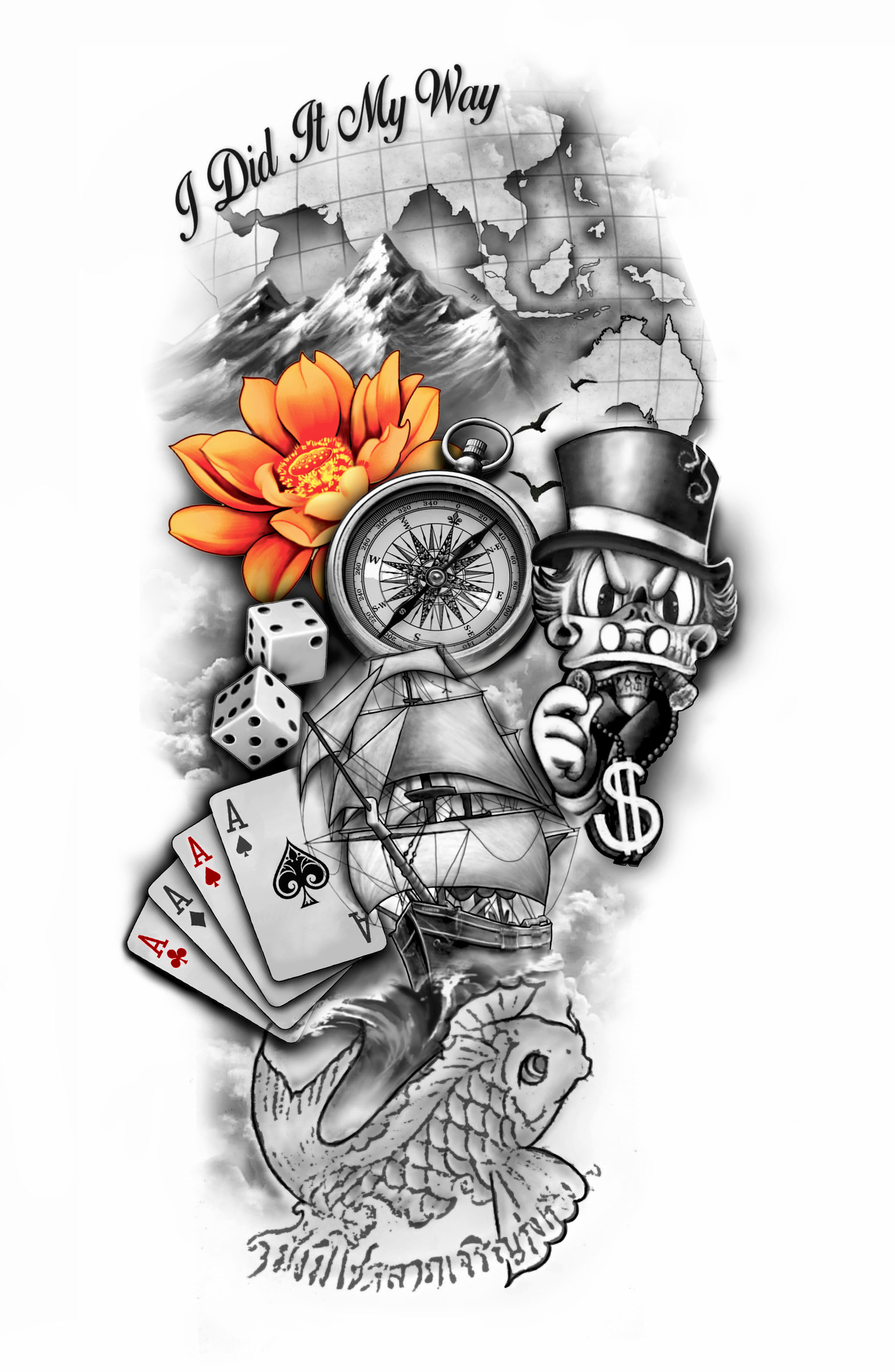 Tattoo-Design von Jezzus für dieses Projekt | Design #29023082