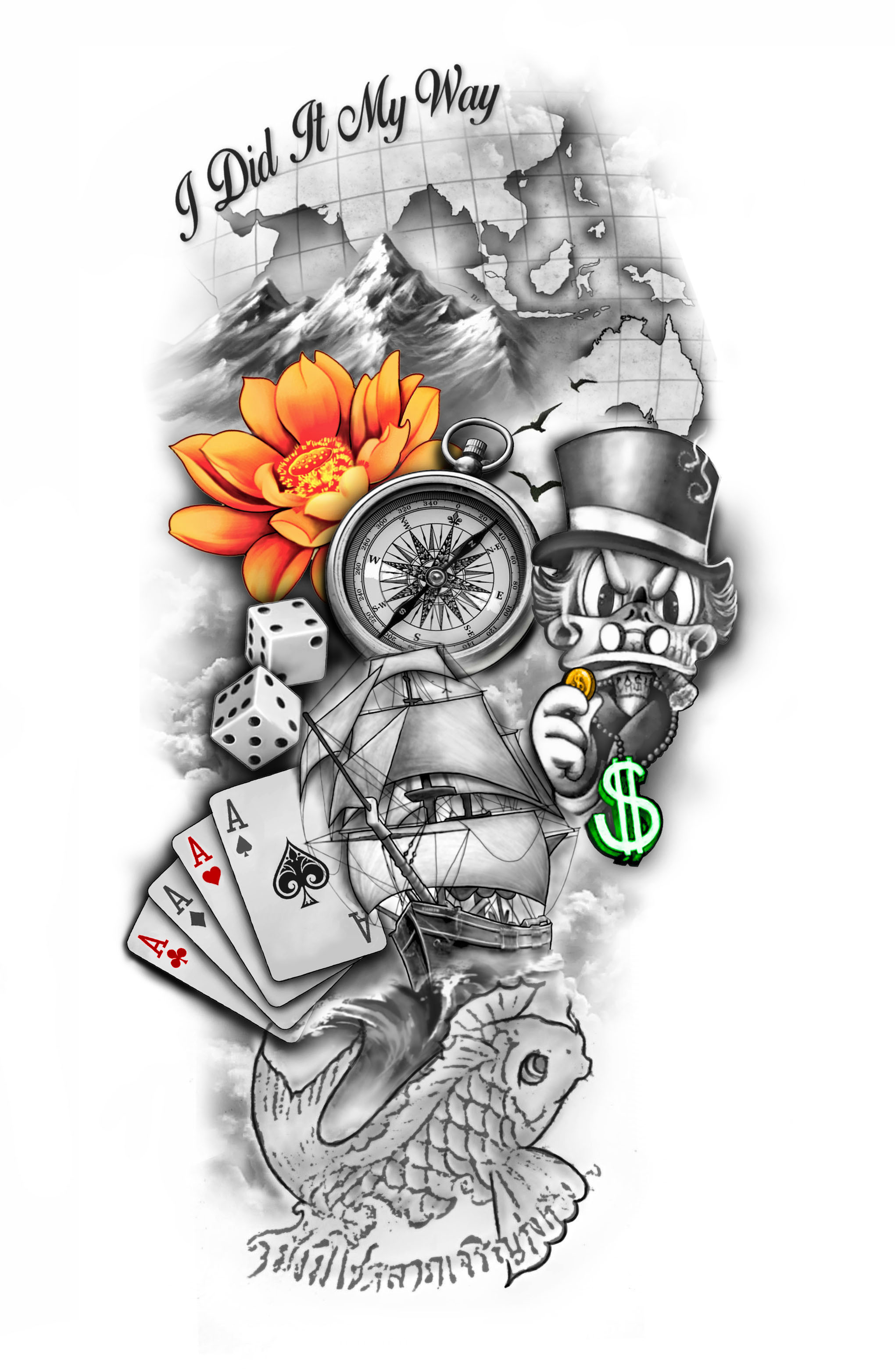 Tattoo-Design von Jezzus für dieses Projekt | Design #29023260