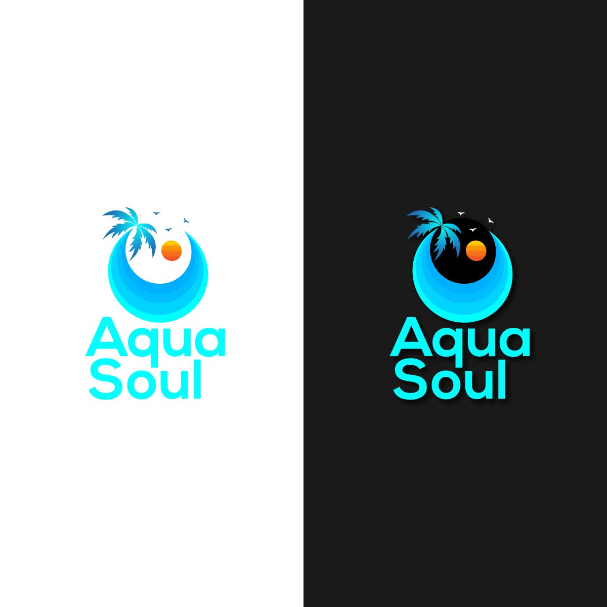 Logo Design by creative.bugs for Aqua Soul Apparel | Design #28953103