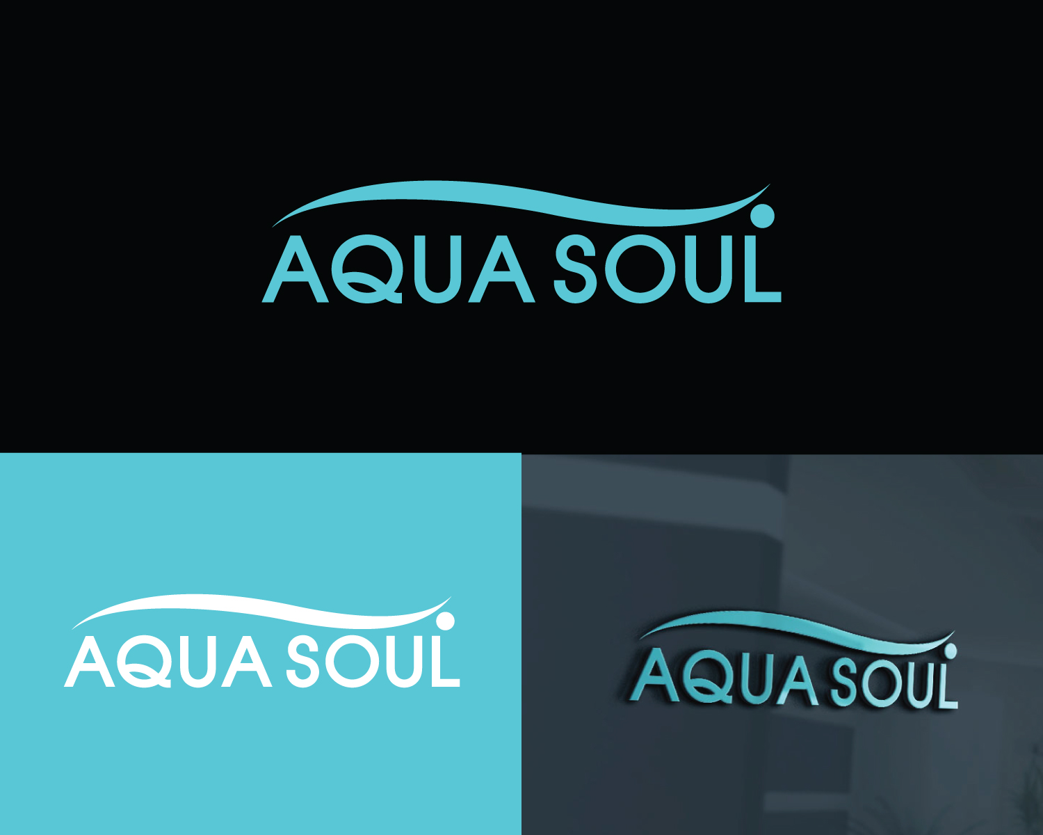 Logo Design by Atec for Aqua Soul Apparel | Design #28958983