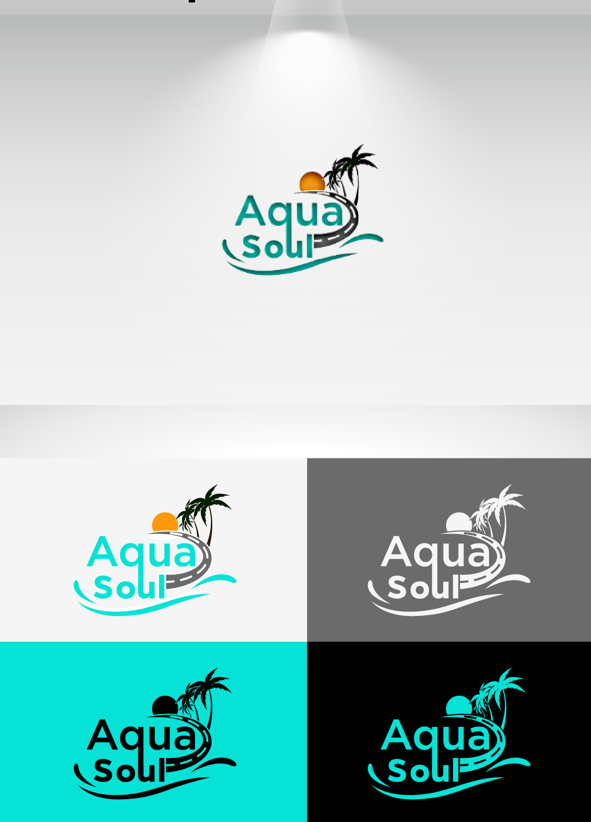 Logo Design by fly  design for Aqua Soul Apparel | Design #28954098