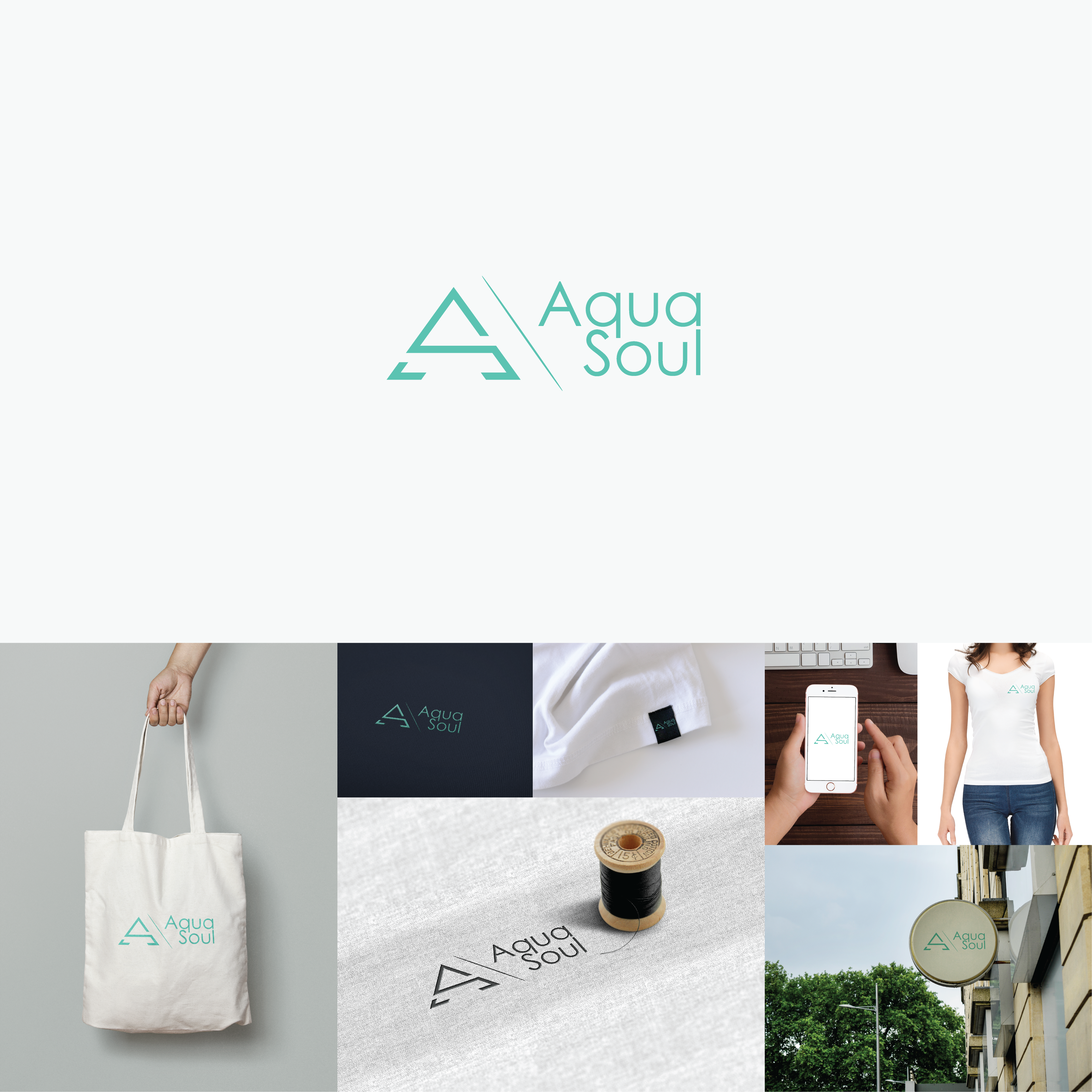 Logo Design by konde.hipe for Aqua Soul Apparel | Design #28956975