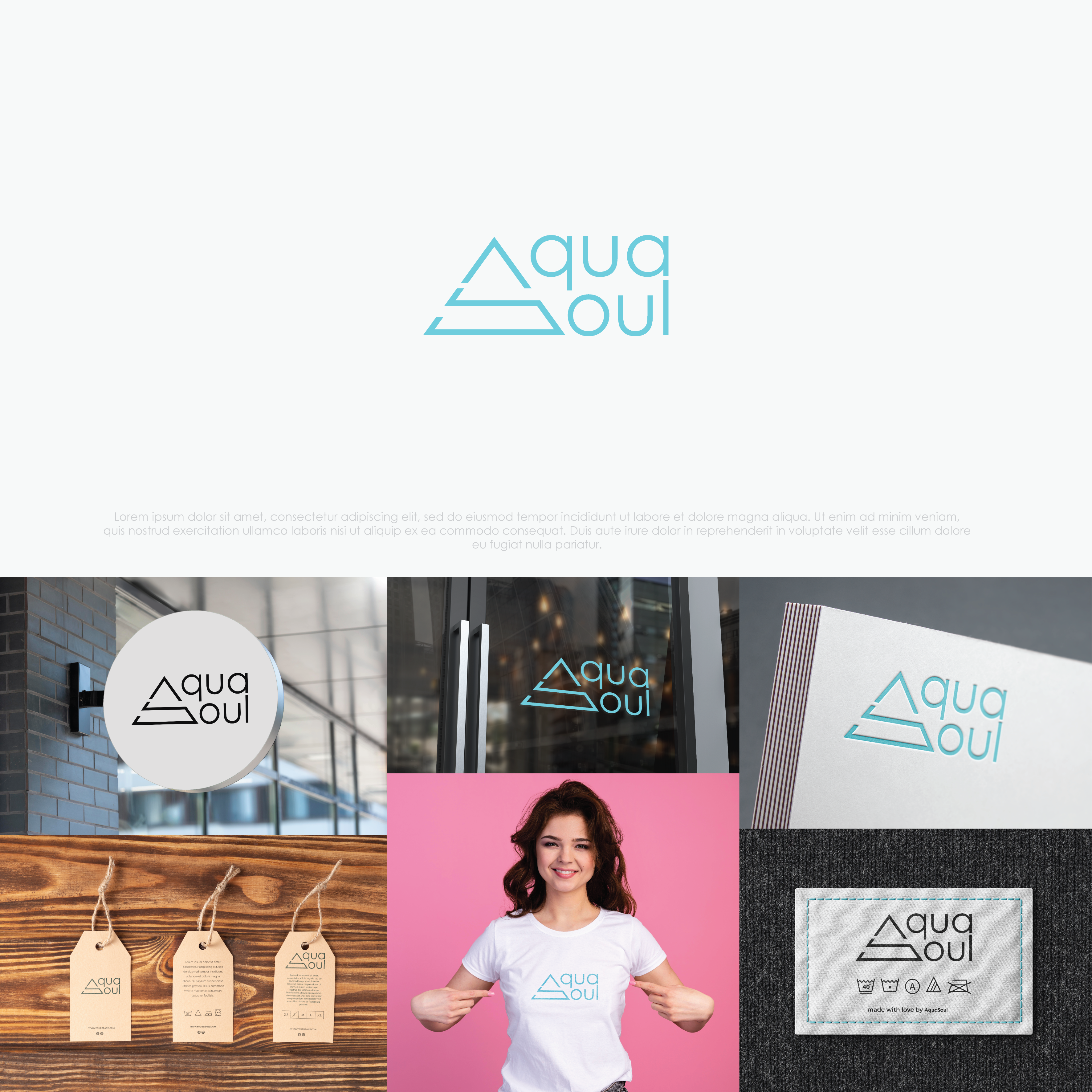 Logo Design by konde.hipe for Aqua Soul Apparel | Design #28982935
