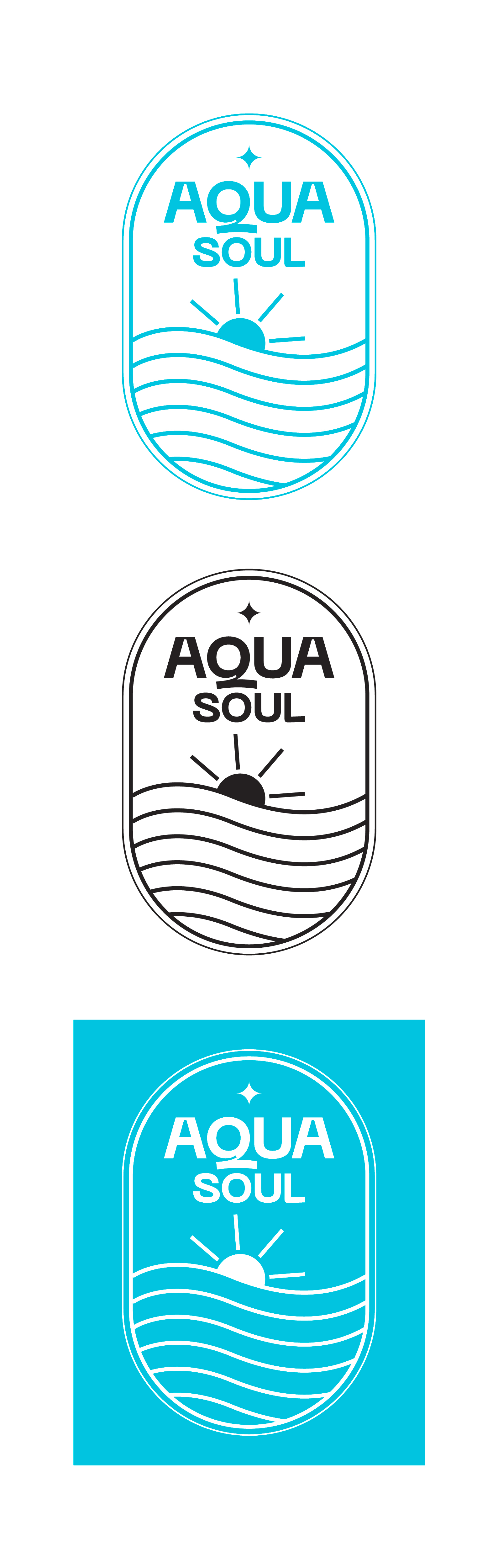 Logo Design by Rationalbay for Aqua Soul Apparel | Design #28974759