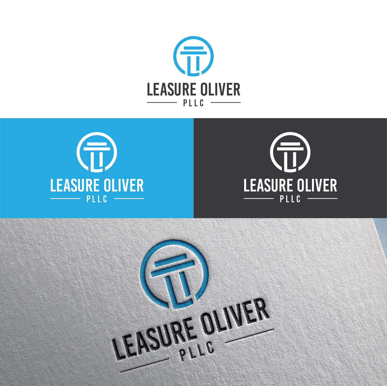 Diseño de Logo por S.H Designs para Leasure Oliver, PLLC | Diseño #28954575