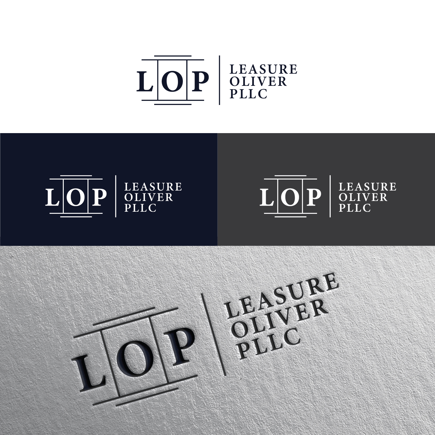 Logo Design by S.H Designs for Leasure Oliver, PLLC | Design #28954576