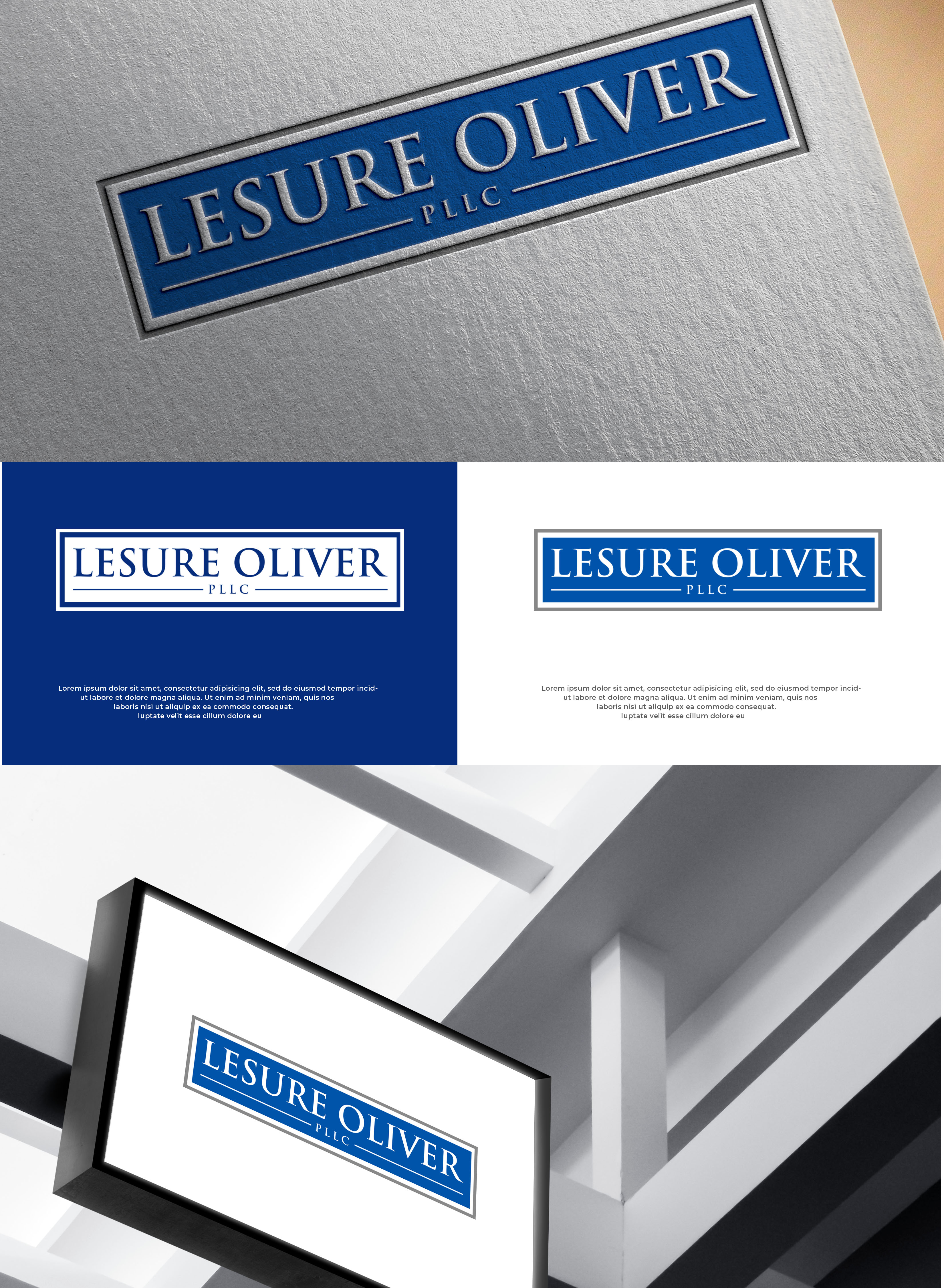 Logo Design by Graphixpointt for Leasure Oliver, PLLC | Design #28956382