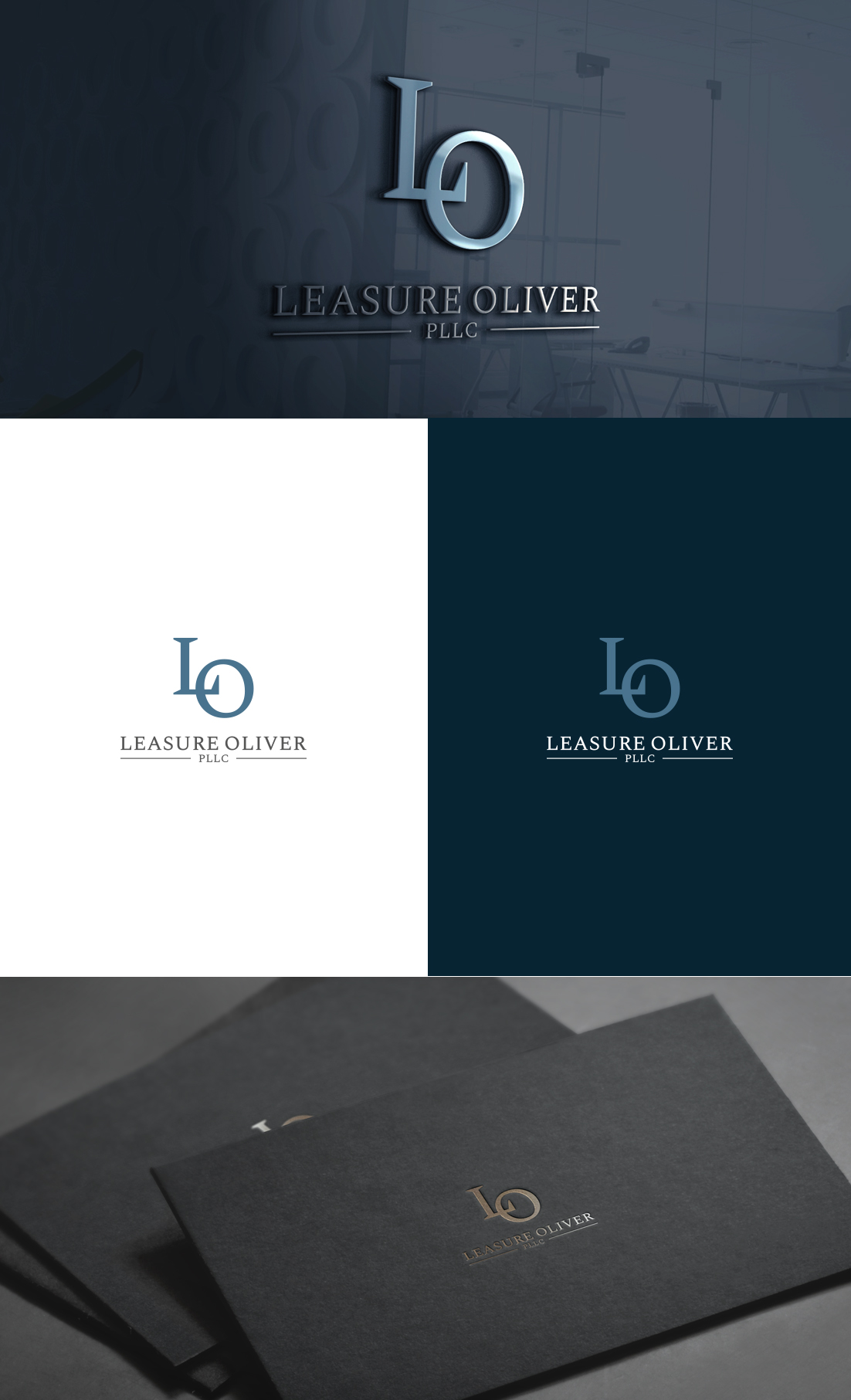Logo Design by GLDesigns for Leasure Oliver, PLLC | Design #28954825
