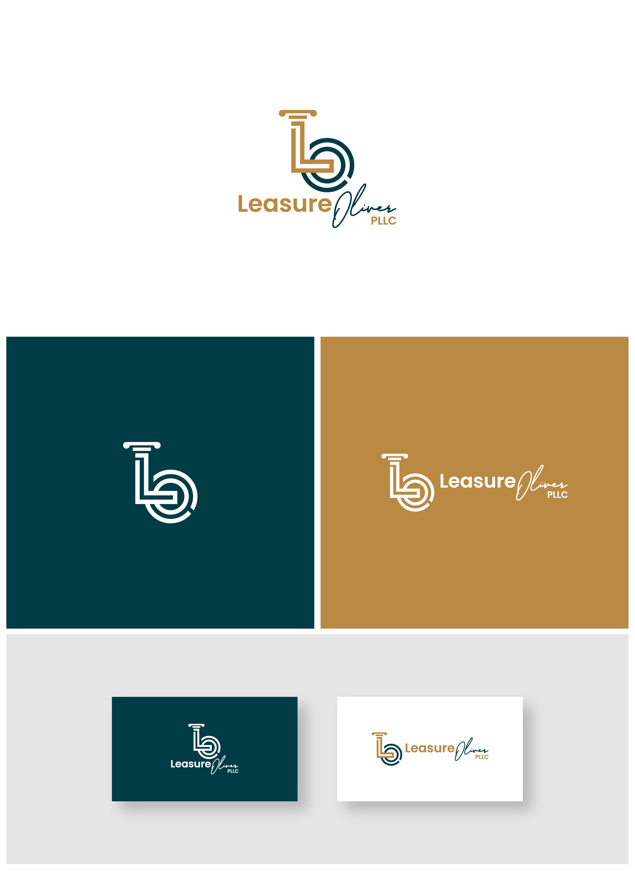 Logo Design by 3Guys for Leasure Oliver, PLLC | Design #28955644