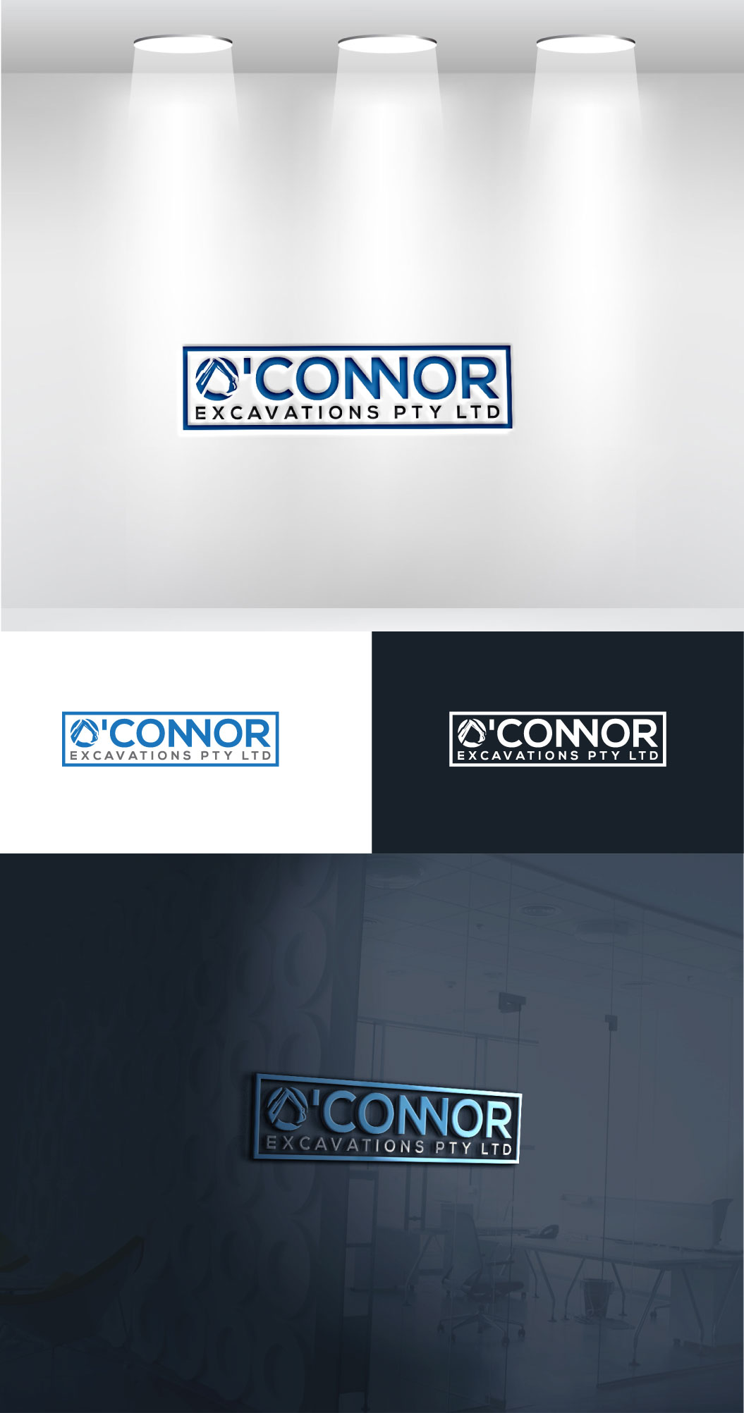 Logo-Design von Mi Design1 für O'Connor Excavations Pty Ltd | Design #28954753