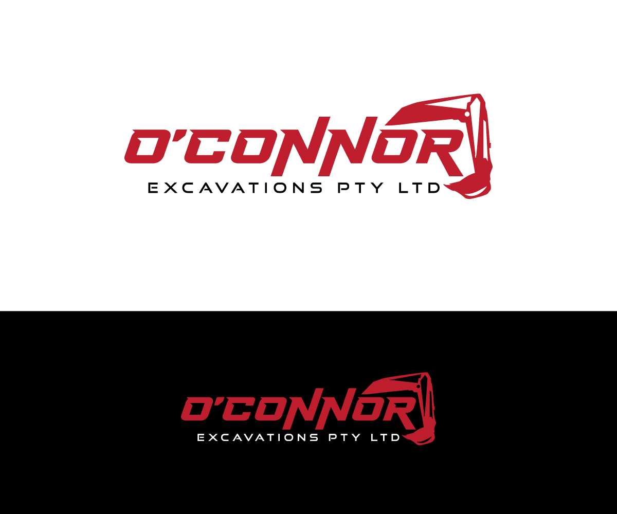 Logo Design by Kavth for O'Connor Excavations Pty Ltd | Design #28952740