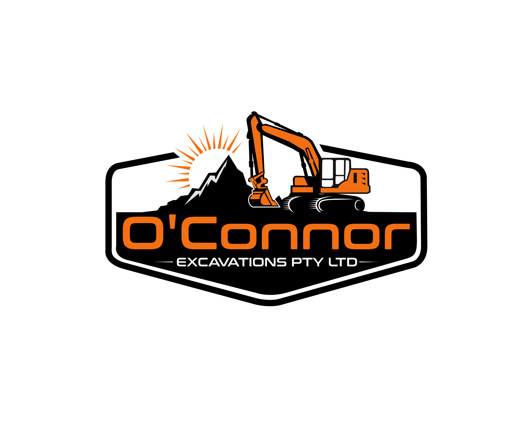 Logo Design by Vishak vasu for O'Connor Excavations Pty Ltd | Design #28954610