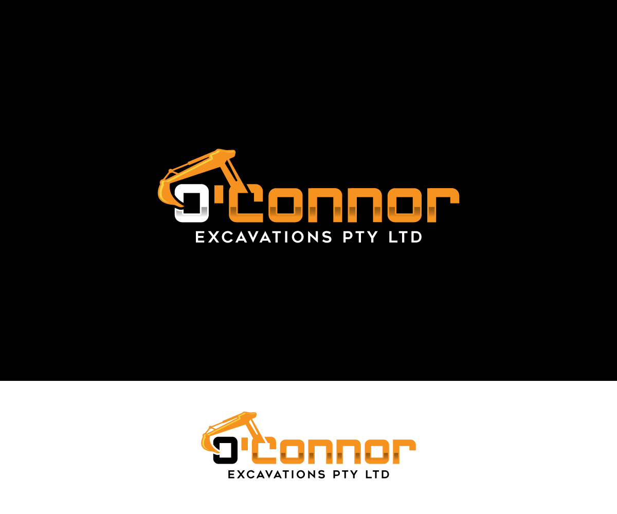 Logo Design by ecorokerz for O'Connor Excavations Pty Ltd | Design #28952381