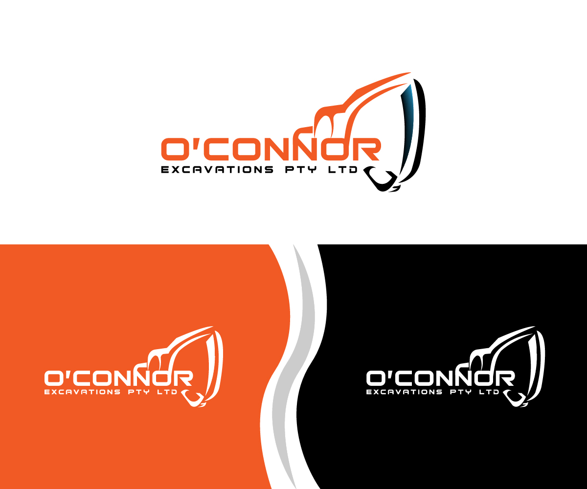 Logo-Design von fauzan harun für O'Connor Excavations Pty Ltd | Design #28955990