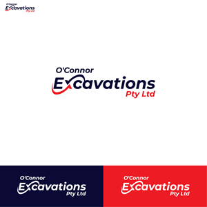 Logo Design by TalhaShaikh 12 for O'Connor Excavations Pty Ltd | Design #28953757
