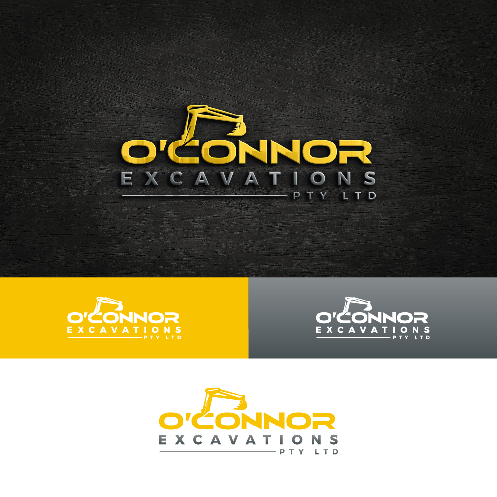 Logo-Design von Ayub Zafar für O'Connor Excavations Pty Ltd | Design #28957055