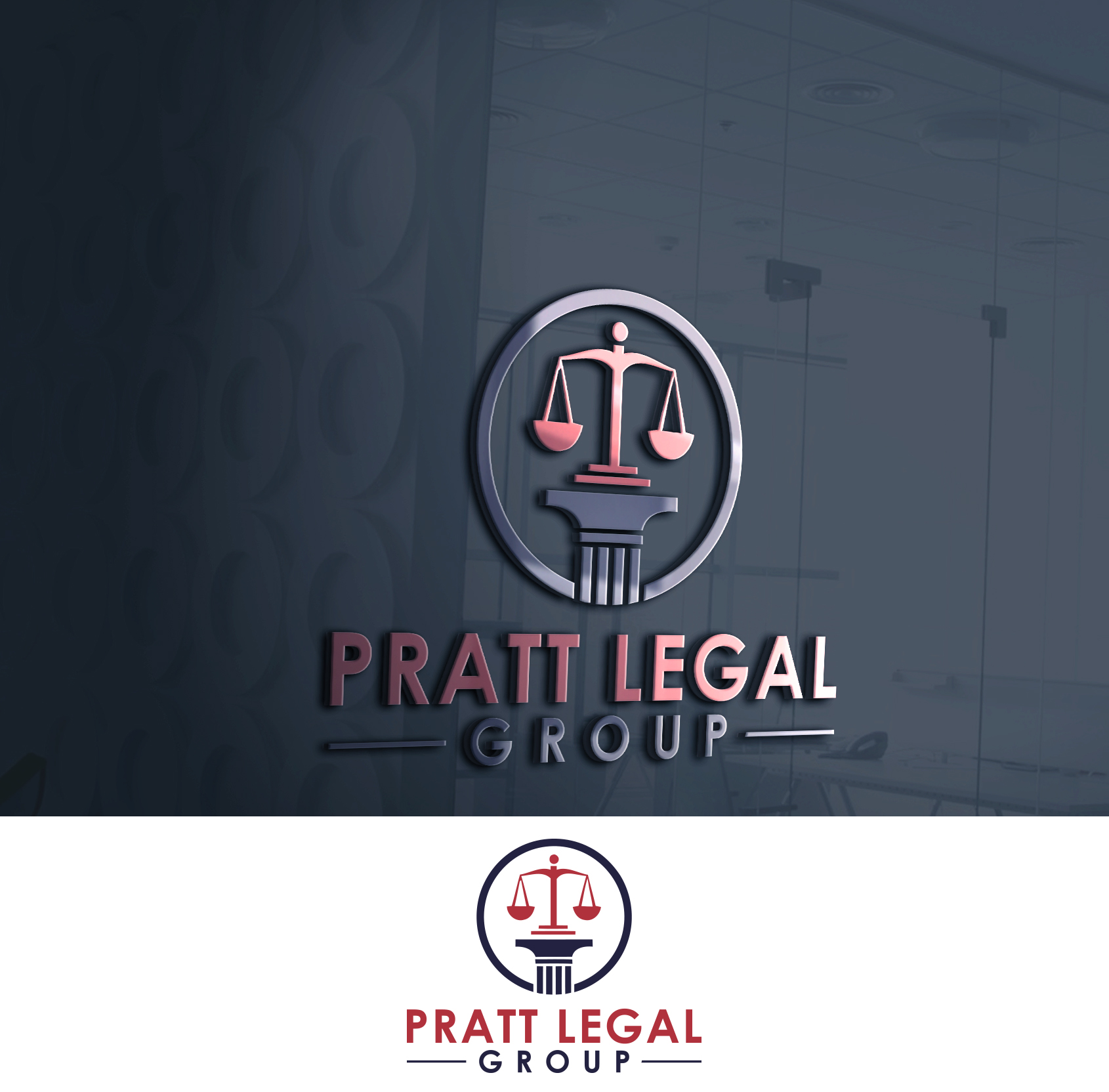 Logo Design by Peak design for Pratt Legal Group | Design #28957917