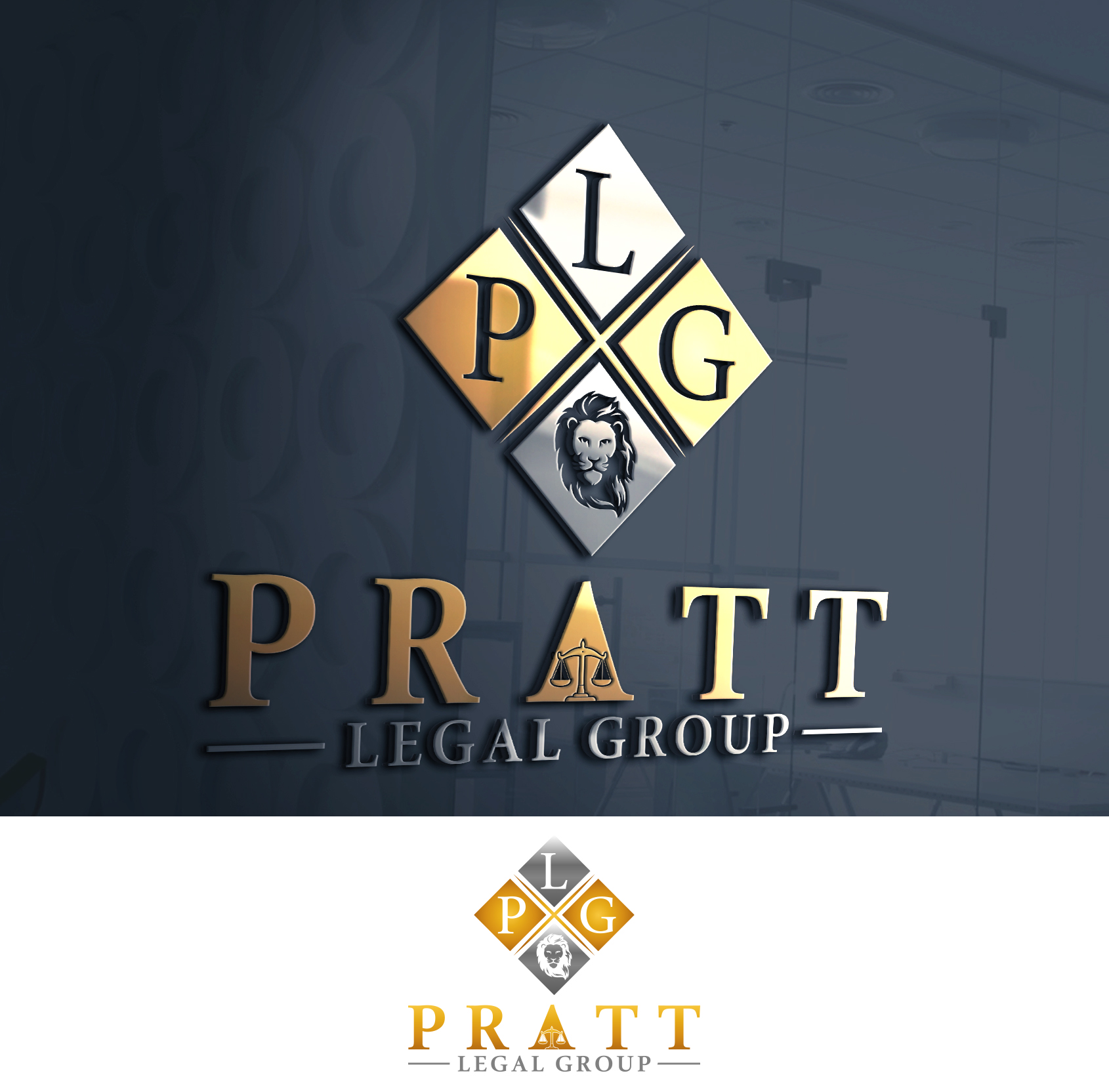 Logo Design by Peak design for Pratt Legal Group | Design #28959670