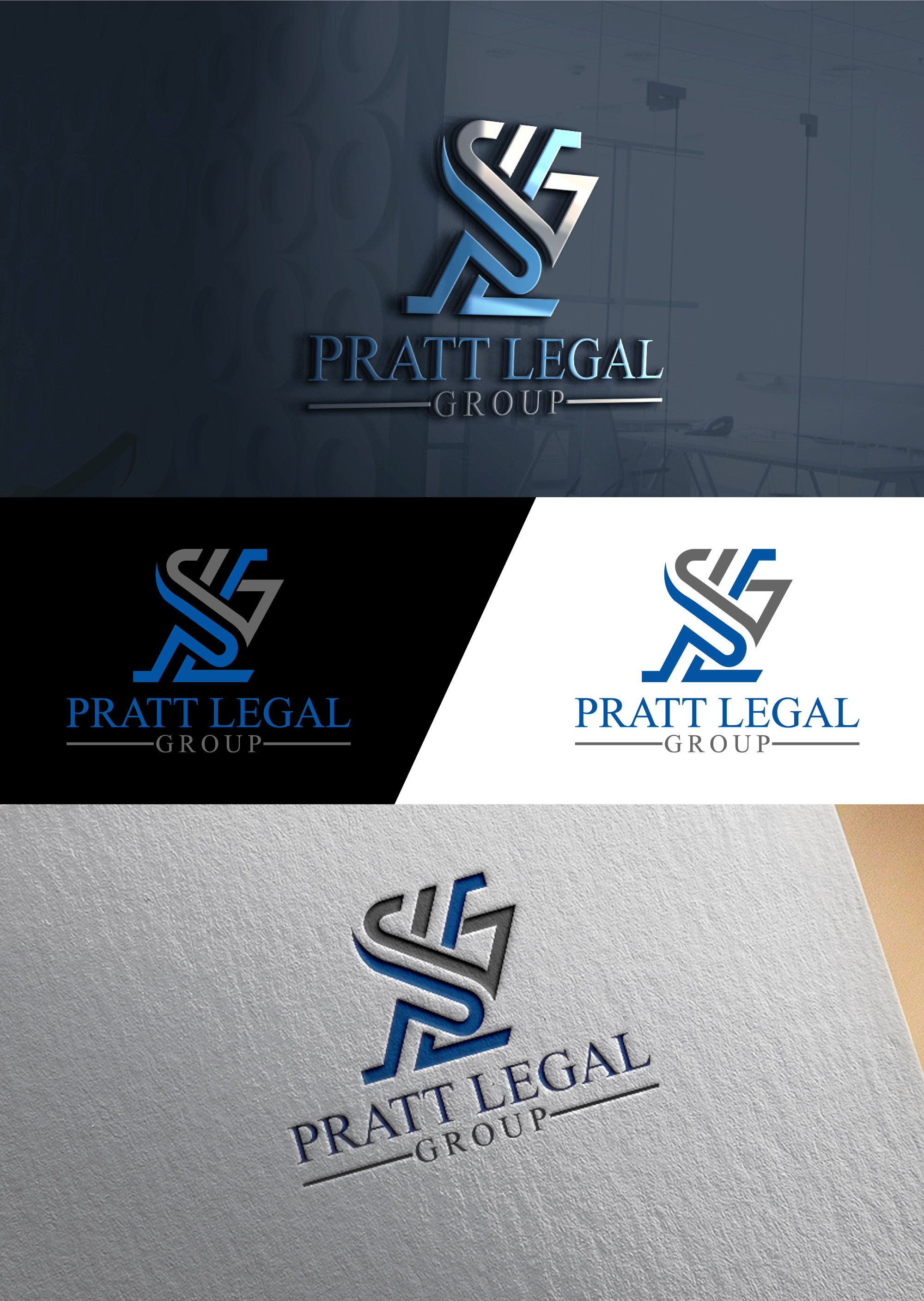 Logo Design by Tamim_iqbal for Pratt Legal Group | Design #28964980