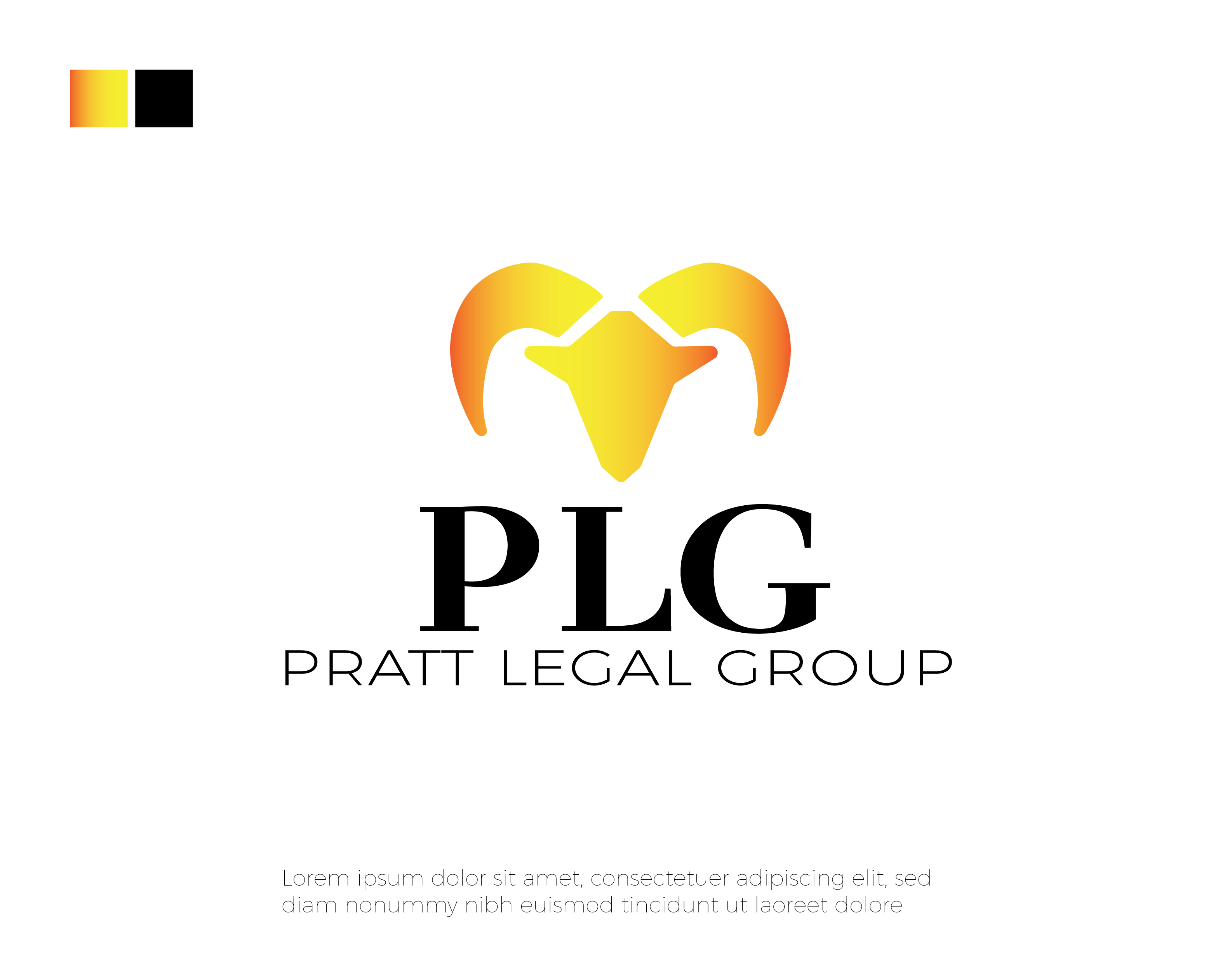 Logo Design by one2ka4two for Pratt Legal Group | Design #28960073