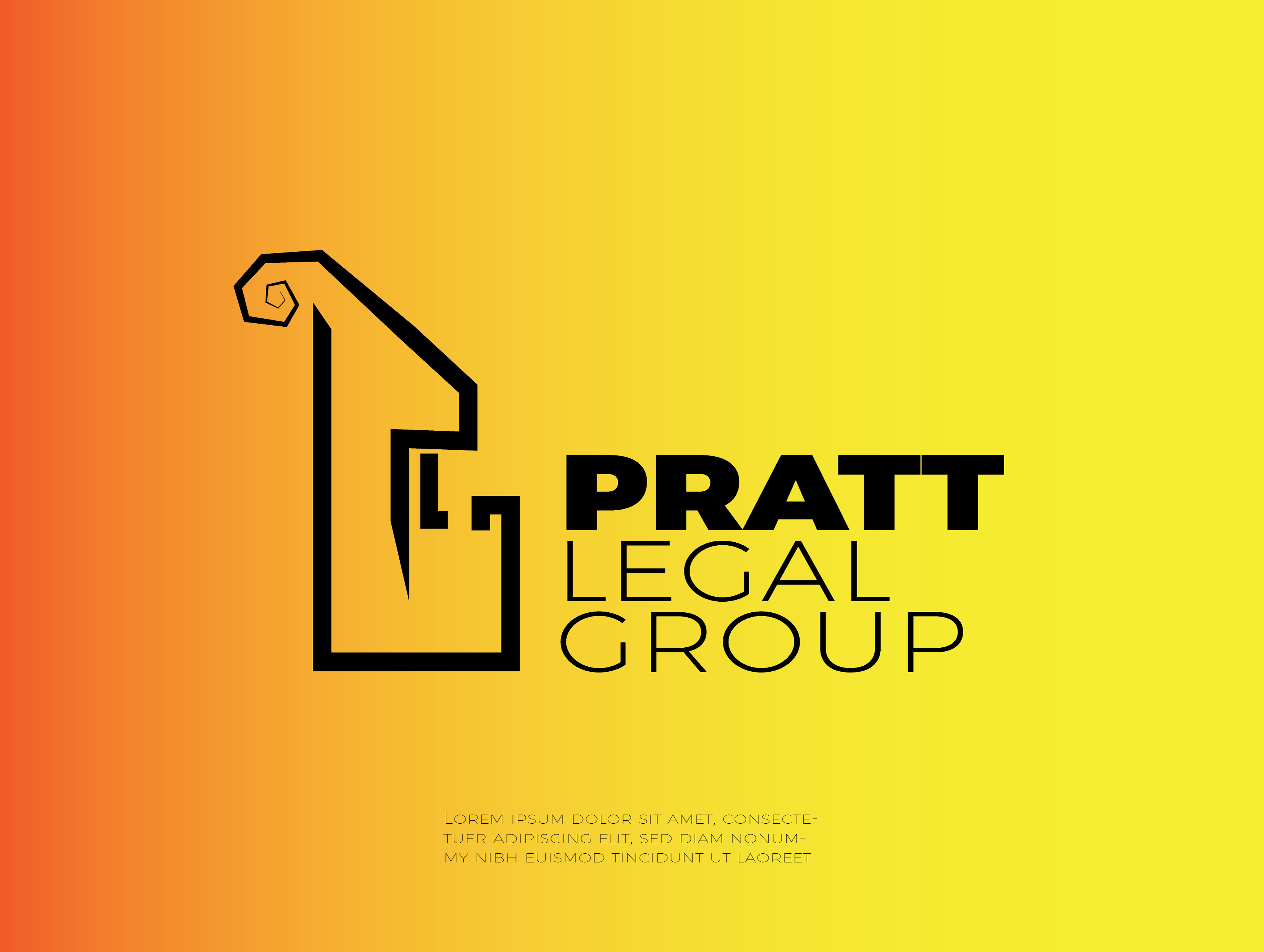 Logo Design by one2ka4two for Pratt Legal Group | Design #28973731