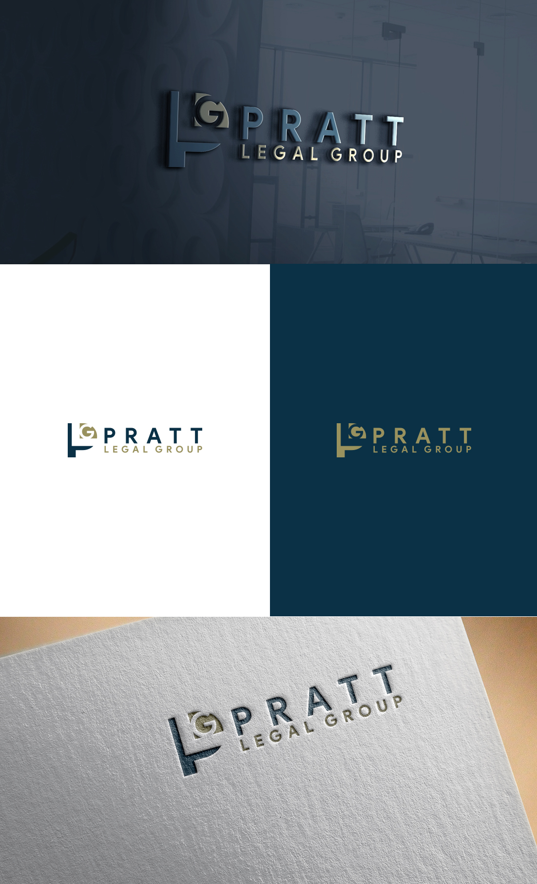 Logo Design by GLDesigns for Pratt Legal Group | Design #28954776