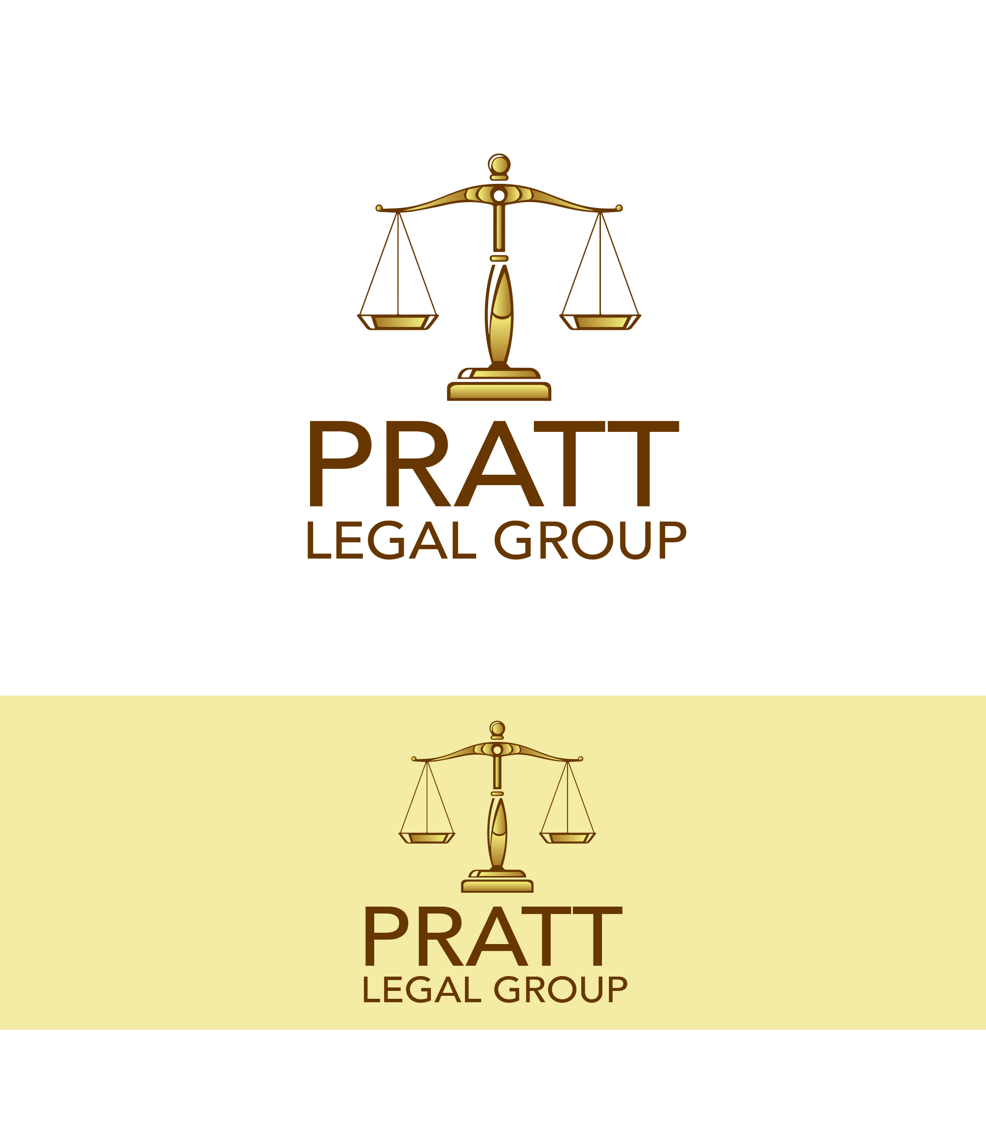 Logo Design by Riaz Rehman for Pratt Legal Group | Design #28957656