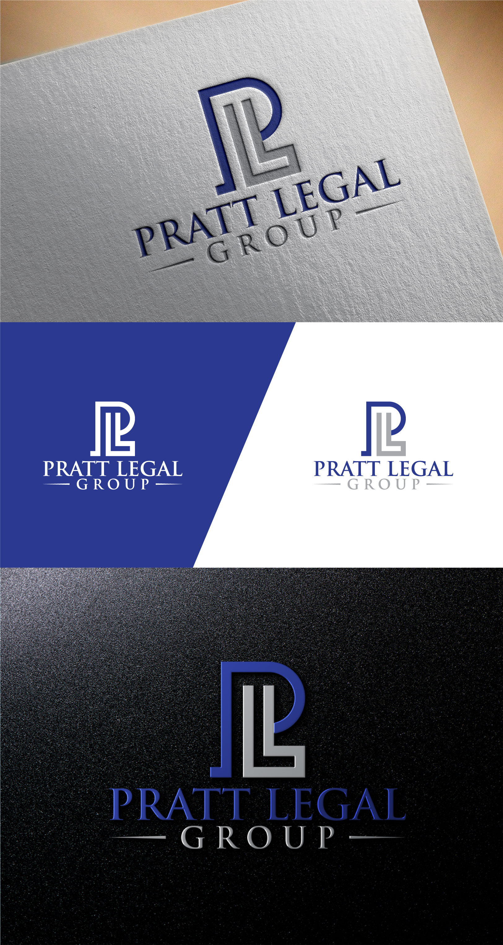 Logo Design by AnteMeridiem for Pratt Legal Group | Design #28967446