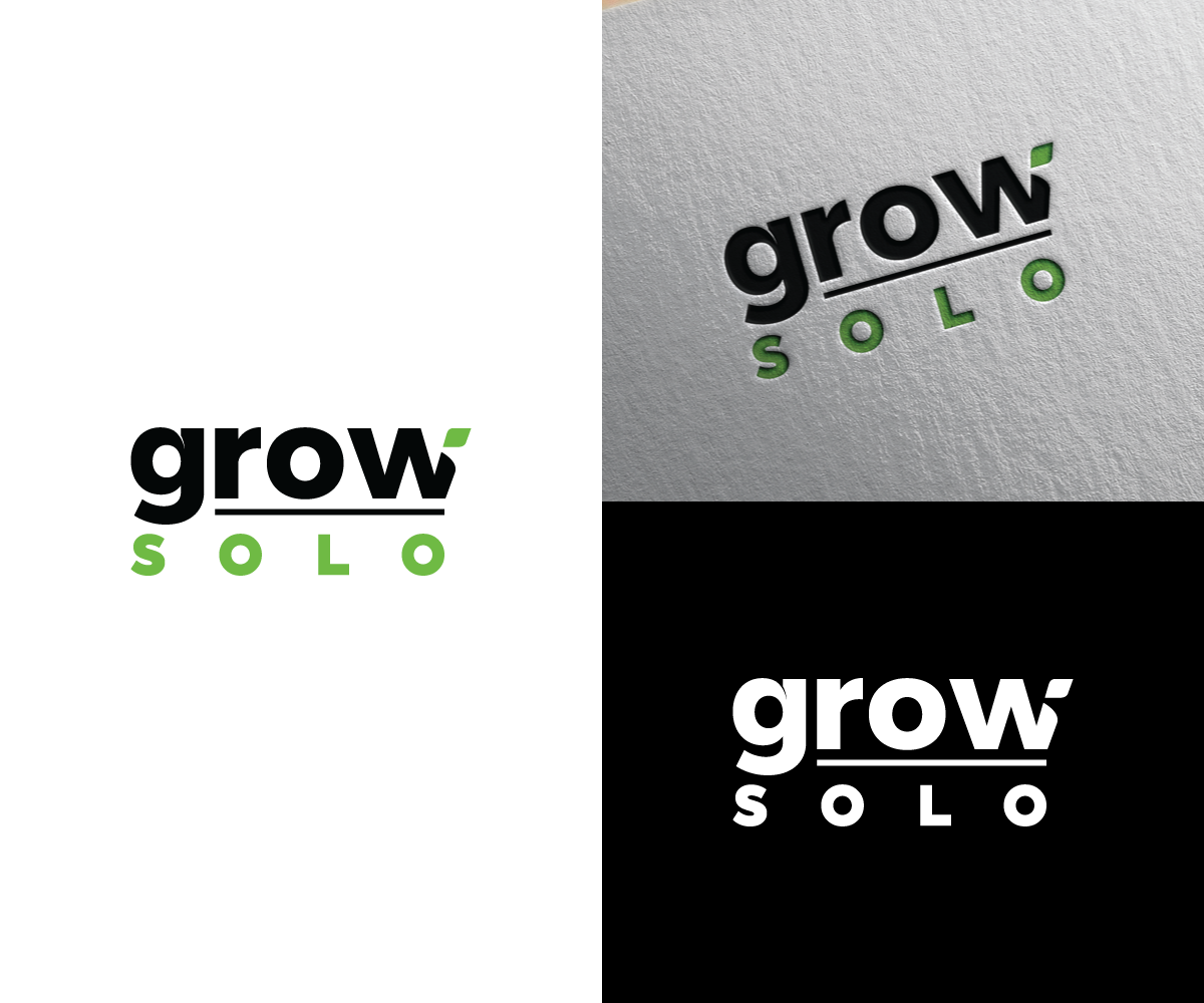Diseño de Logo por Ellene para Grow Solo | Diseño #28961372