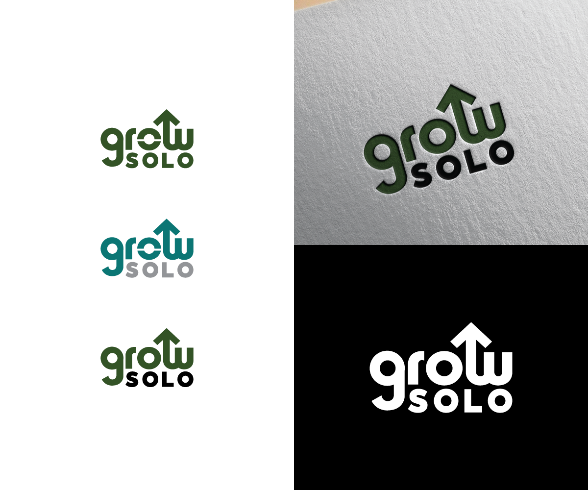 Logo Design by Ellene for Grow Solo | Design #28961373