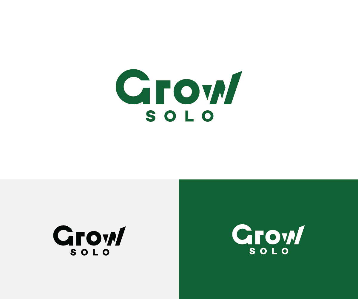 Logo-Design von Ebaddesigns für Grow Solo | Design #28956012